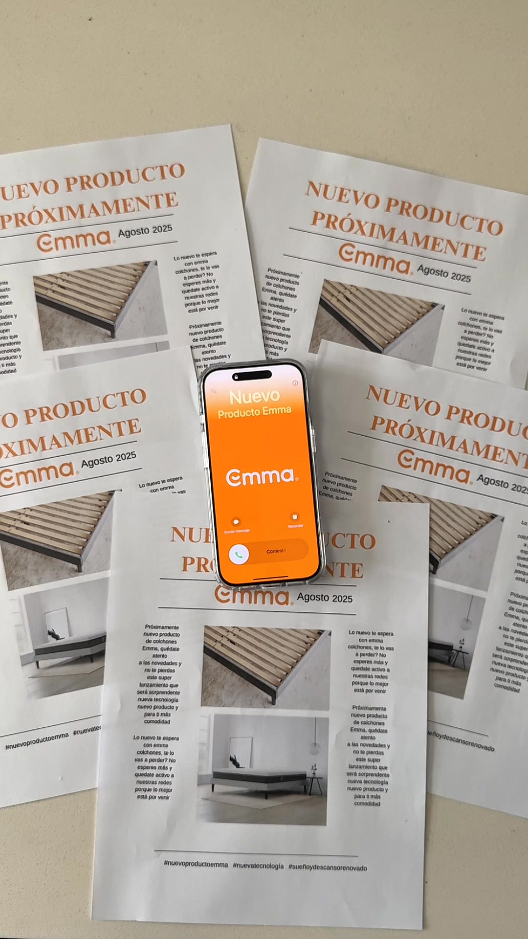 ¡Preventa! Nueva Cama Europea Tapizada