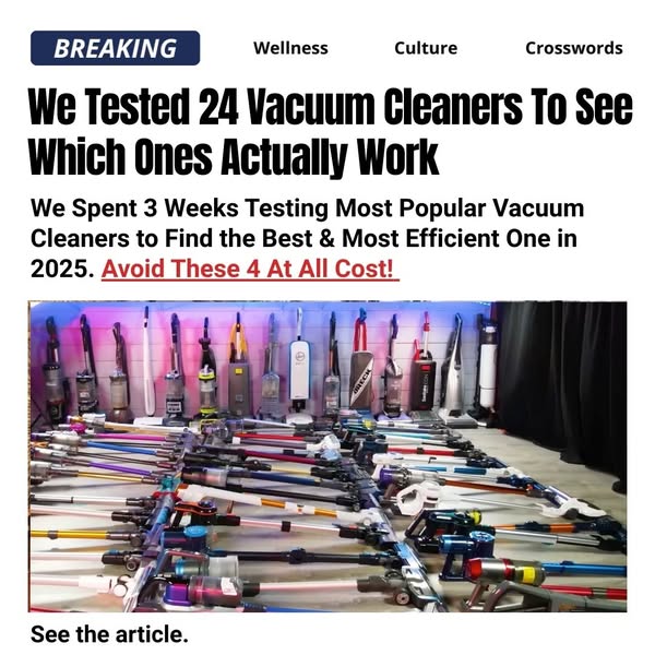 Top 5 vacuum cleaners