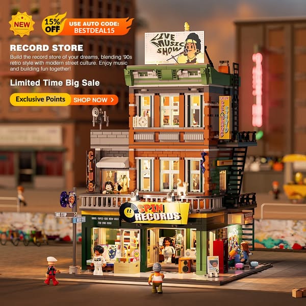 📀15% OFF Record Store Use Code: BESTDEAL15! value exceeded expectations!