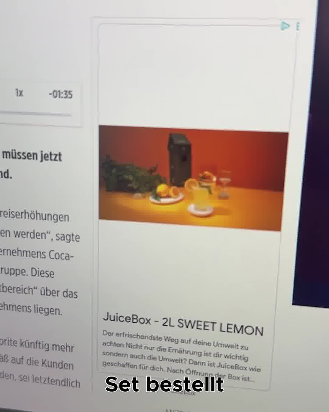 1x JuiceBox GRATIS dazu👉