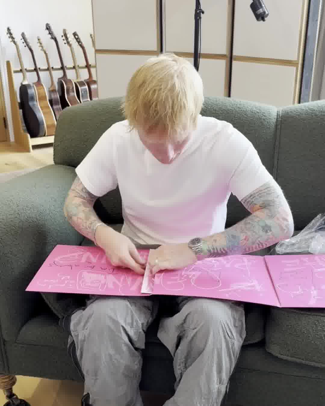 Unboxing the Play vinyl for the first time! Album out on Sept 12th. Pre-order now x