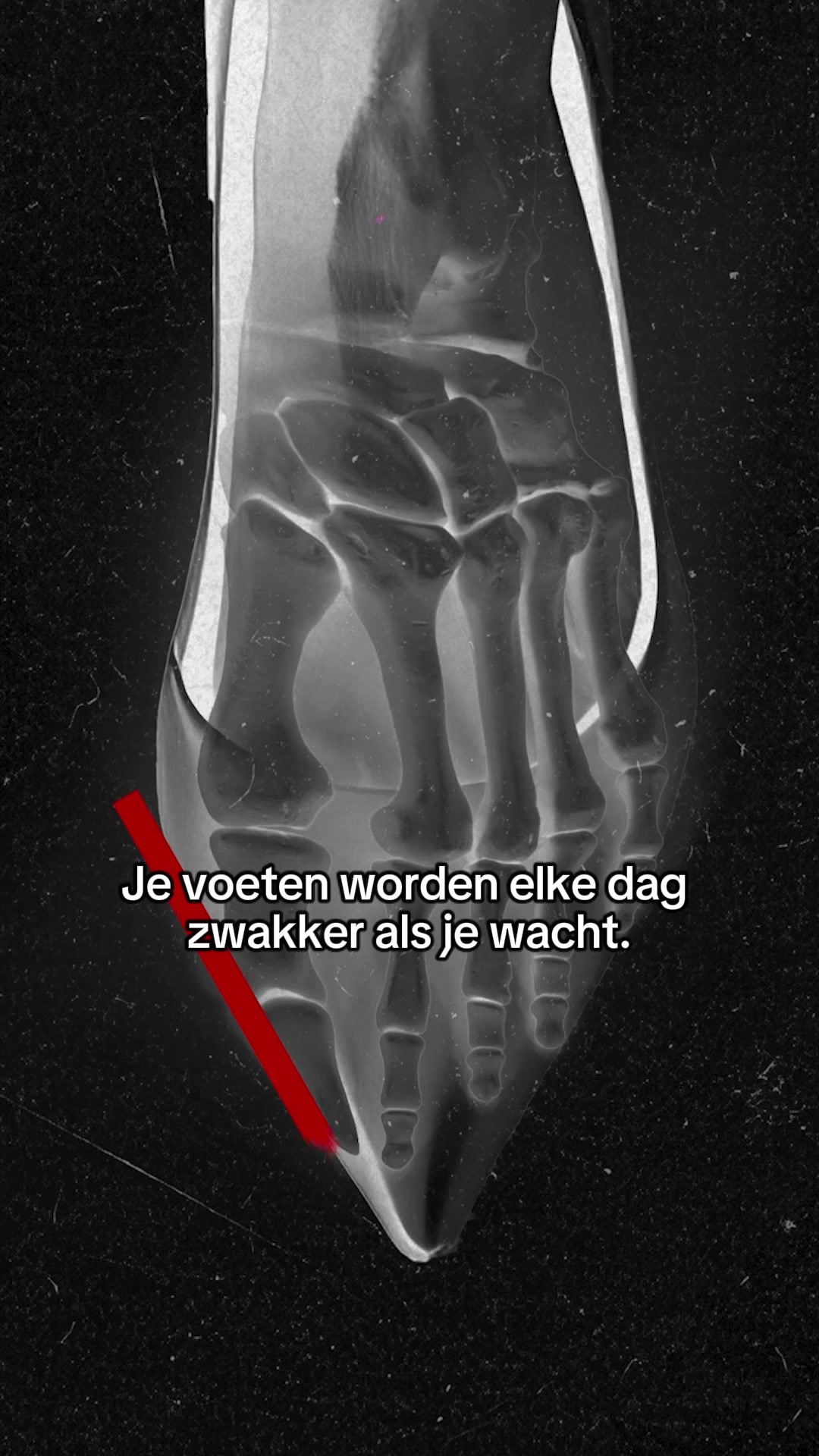 Voelt als blootsvoets