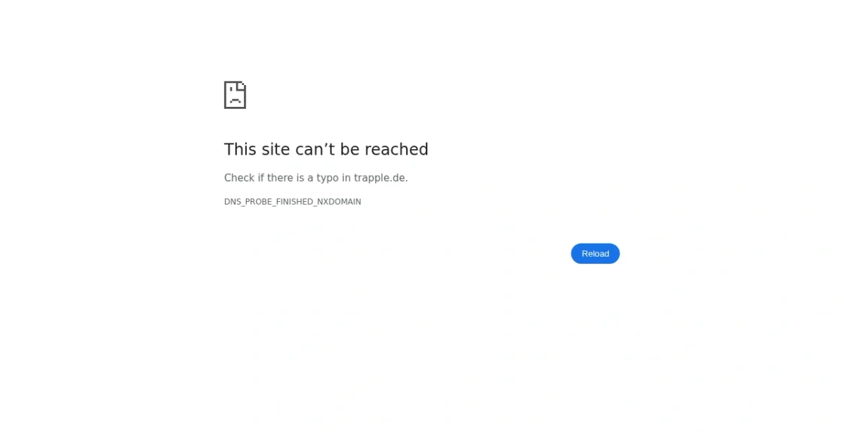 Trapple website screenshot