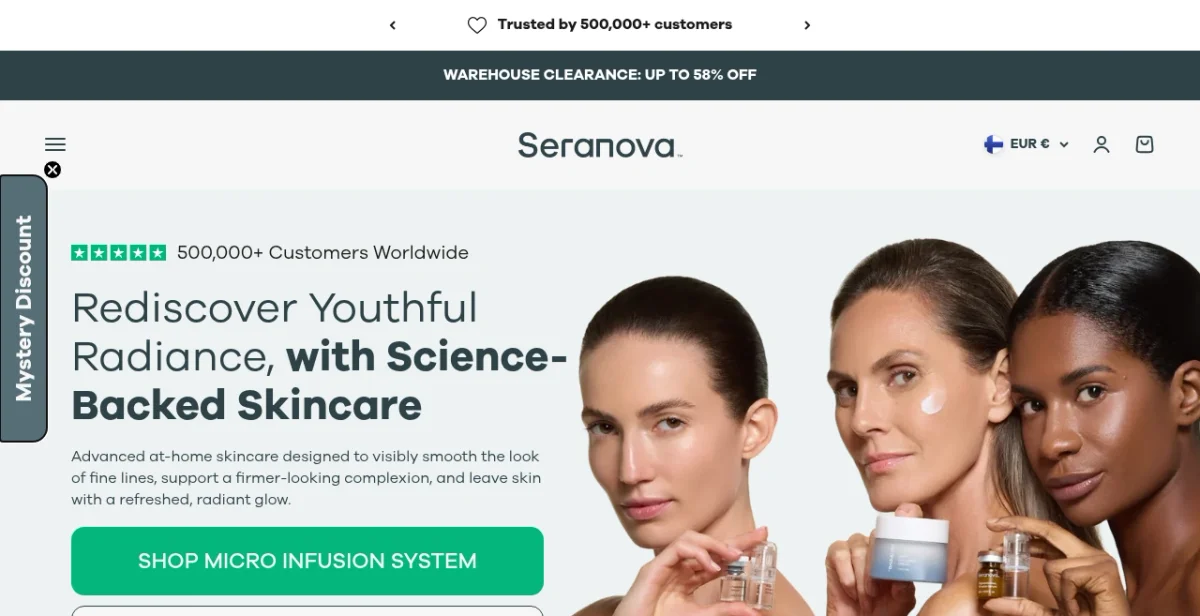 Seranova: 750K Visits/Mo, $3.7M Revenue... | Brandsearch