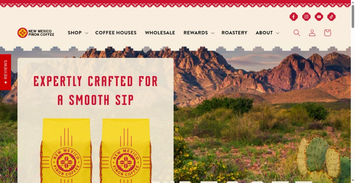 New Mexico Piñon Coffee Success: 17K... | Brandsearch