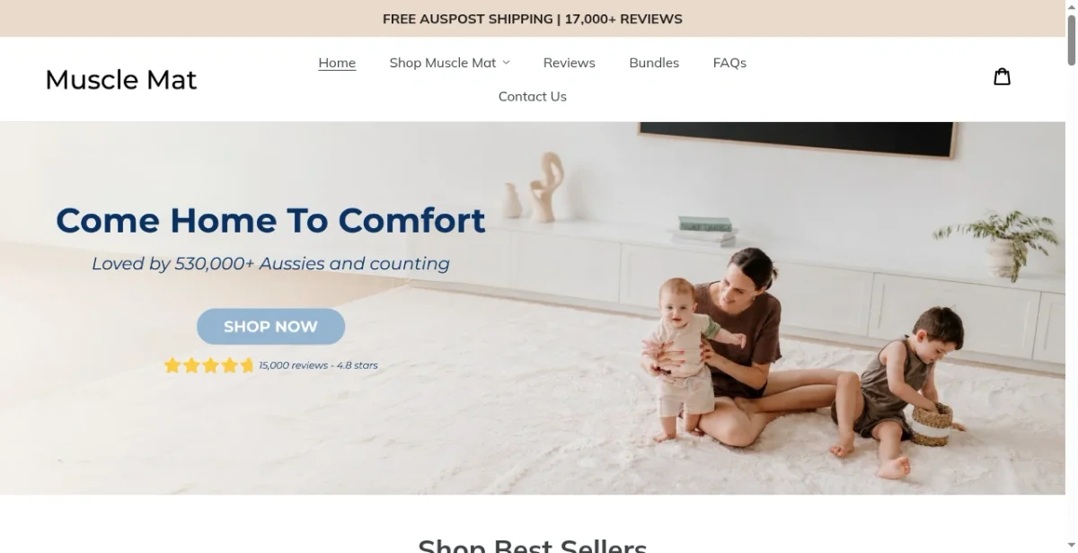 Muscle Mat: 169K Visits/Mo, A$1.1M Revenue... | Brandsearch
