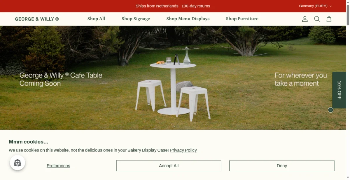 George and Willy: 101K Visits/Mo, $551K... | Brandsearch
