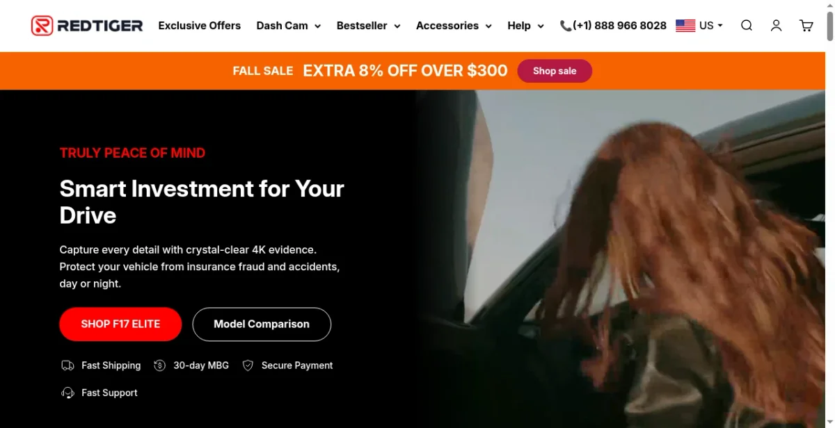 REDTIGER Official: 402K Visits/Mo, $1.5M... | Brandsearch