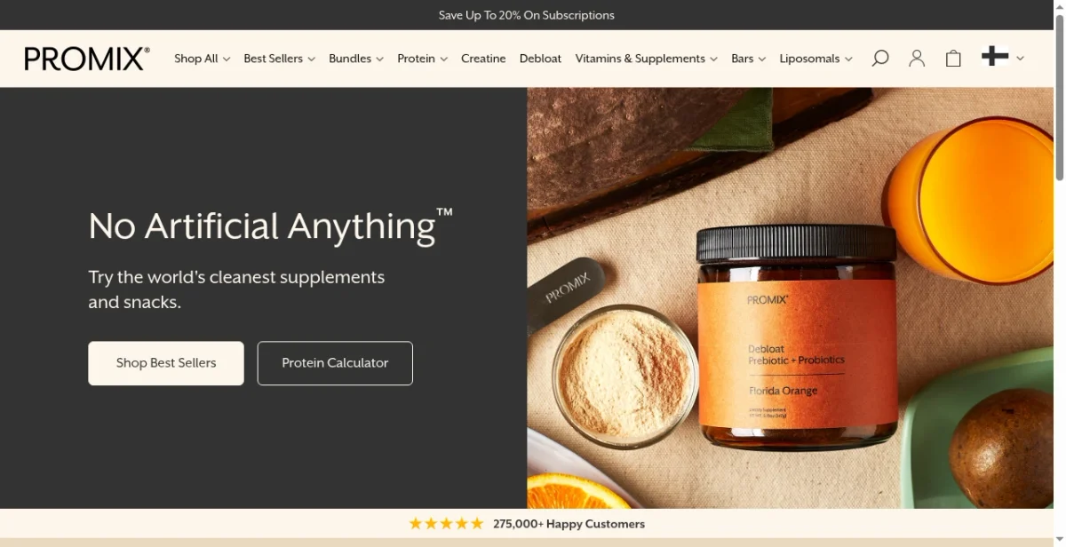 Promix Nutrition: 346K Visits/Mo, $2.0M... | Brandsearch