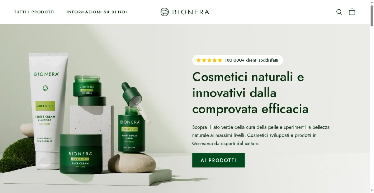 Bionera-IT website screenshot