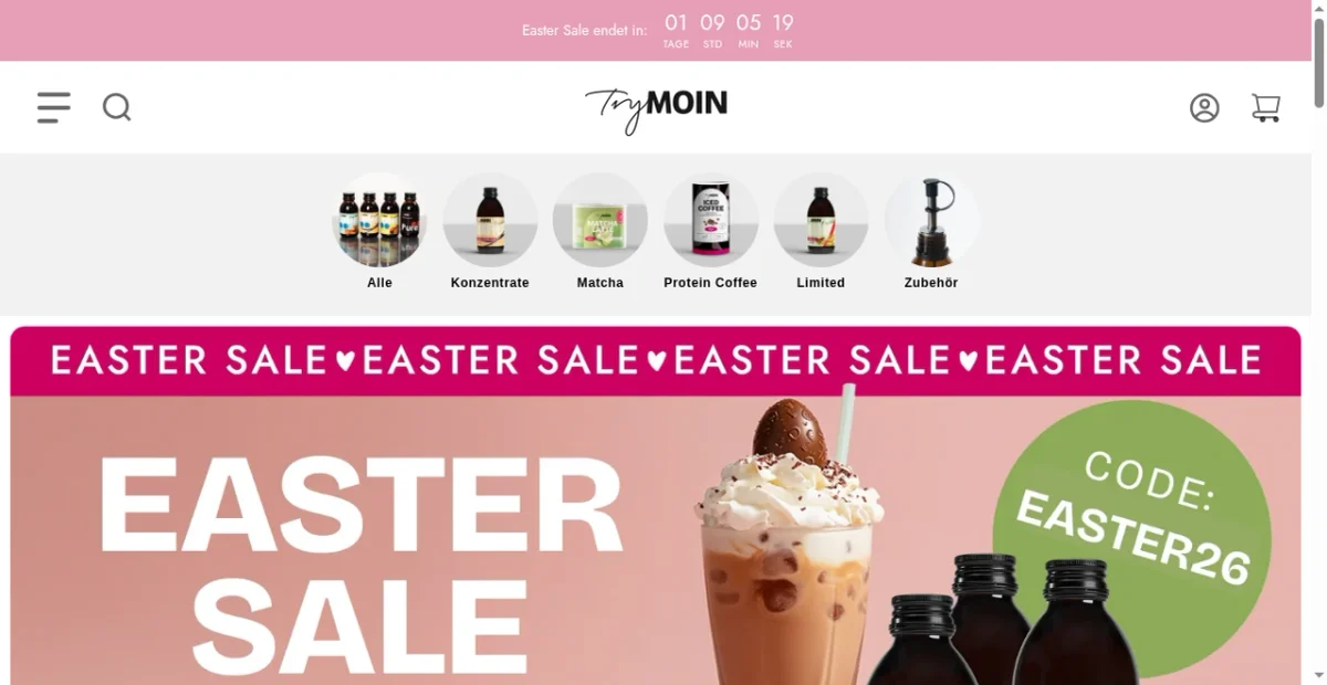 TryMoin website screenshot
