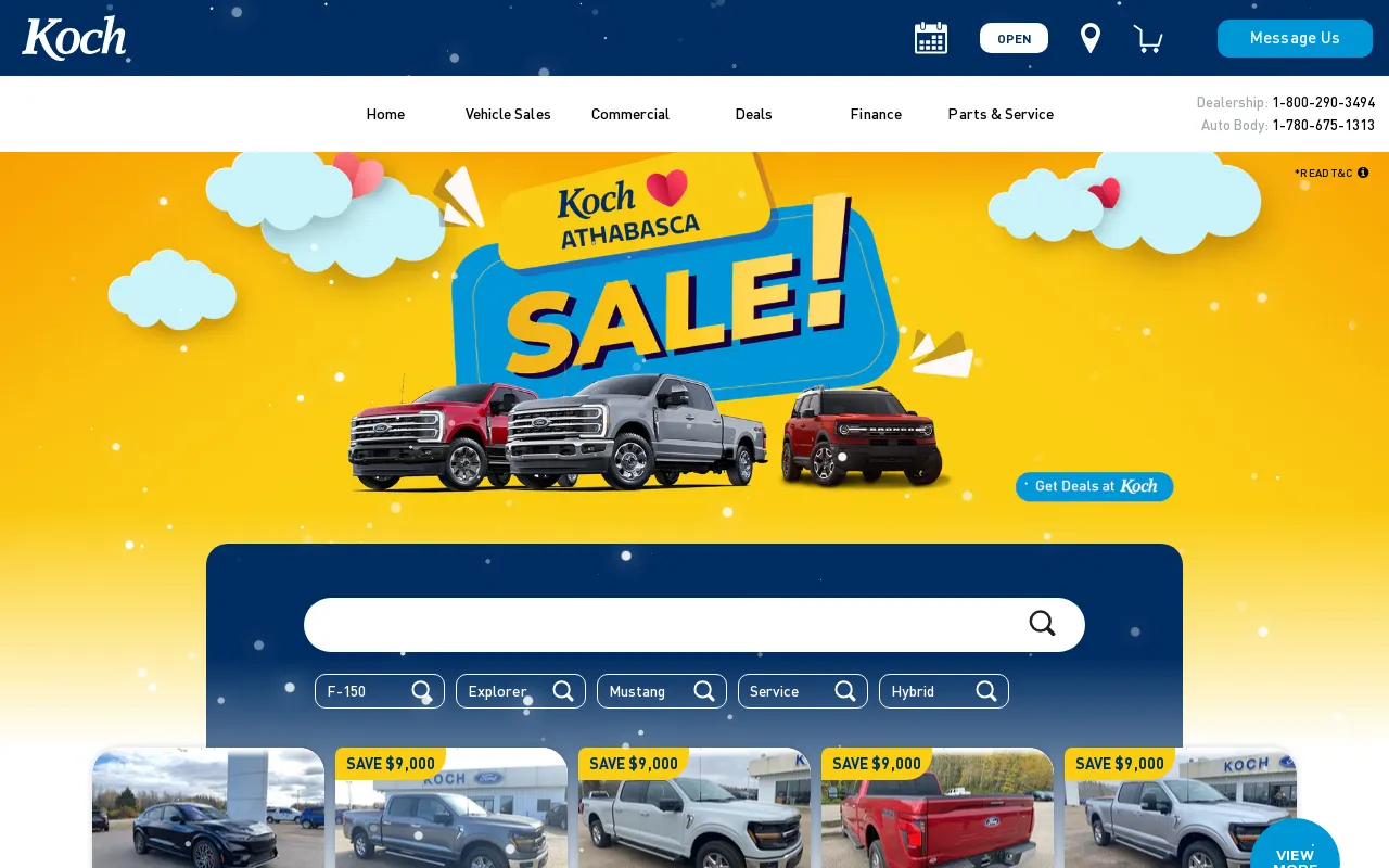 Koch Ford Athabasca screenshot