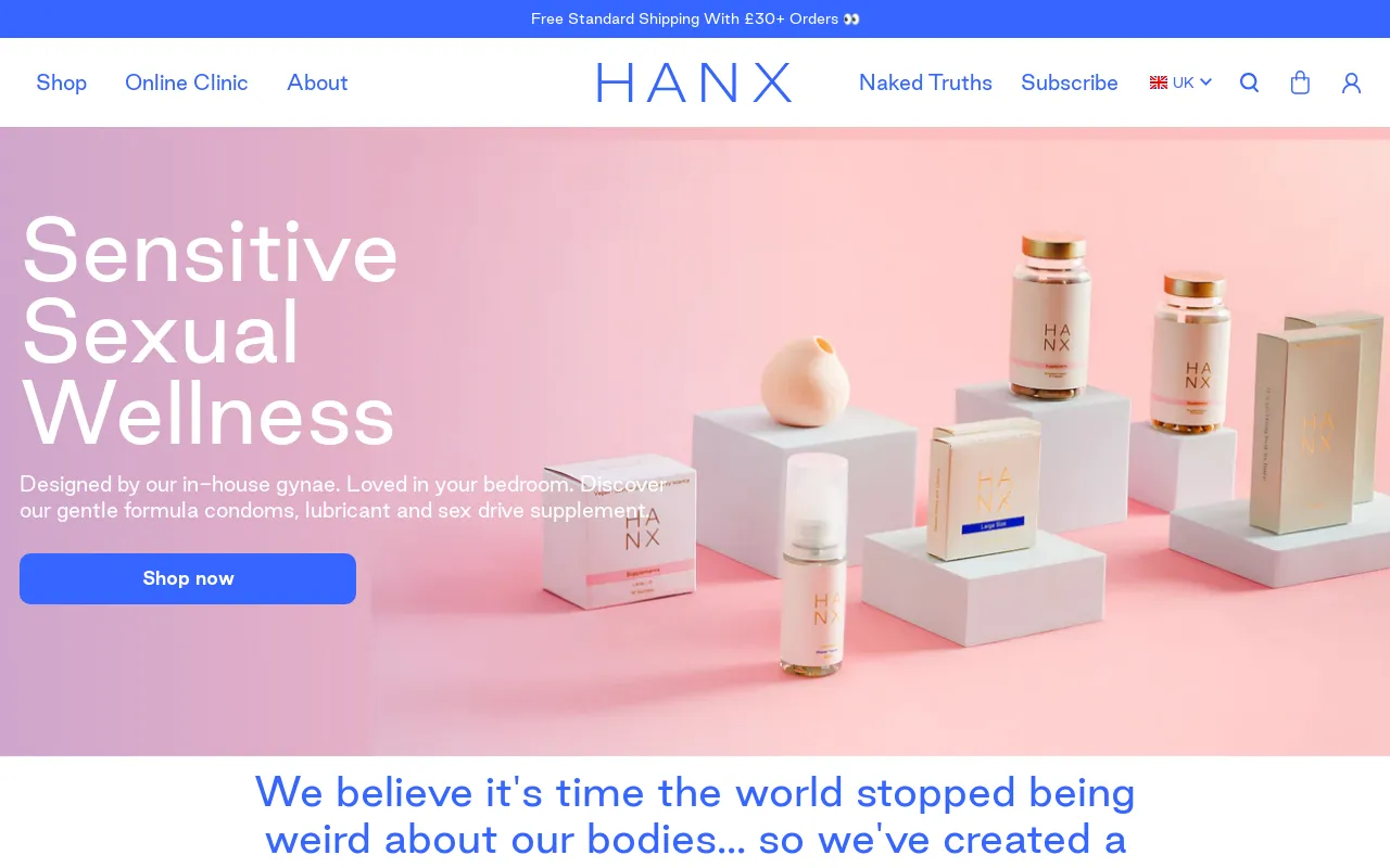 HANX screenshot