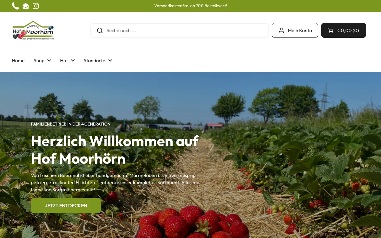Himbeer Hof Moorhoern screenshot