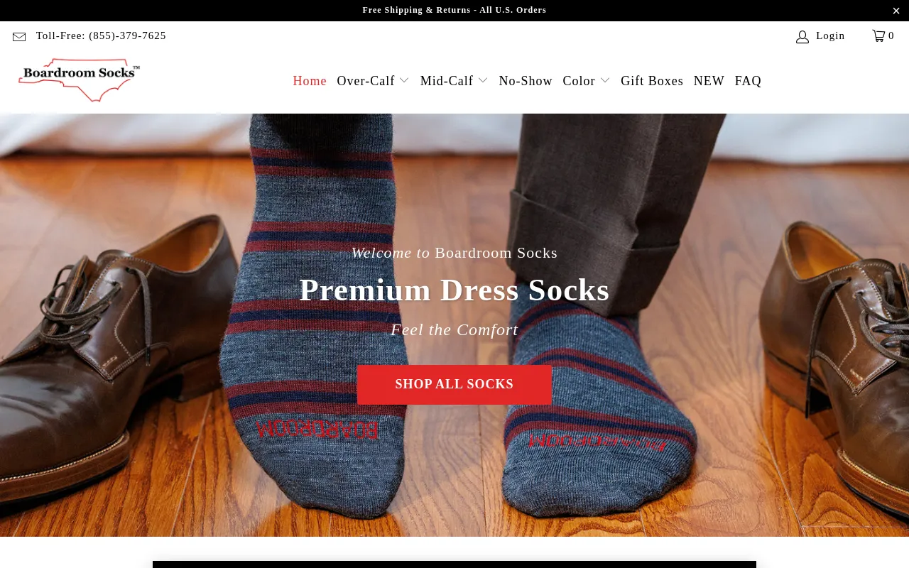 Boardroom Socks screenshot