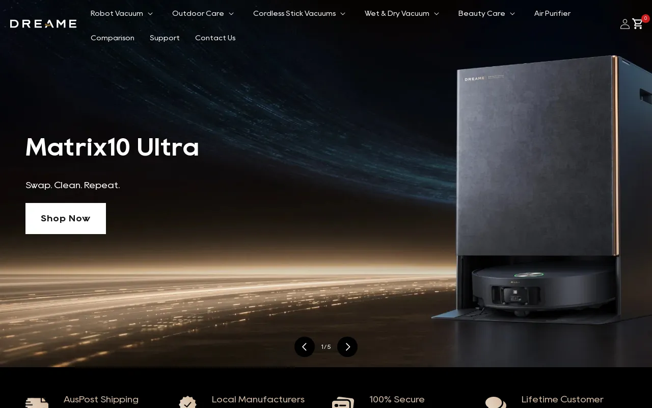 Dreame Technology Australia screenshot