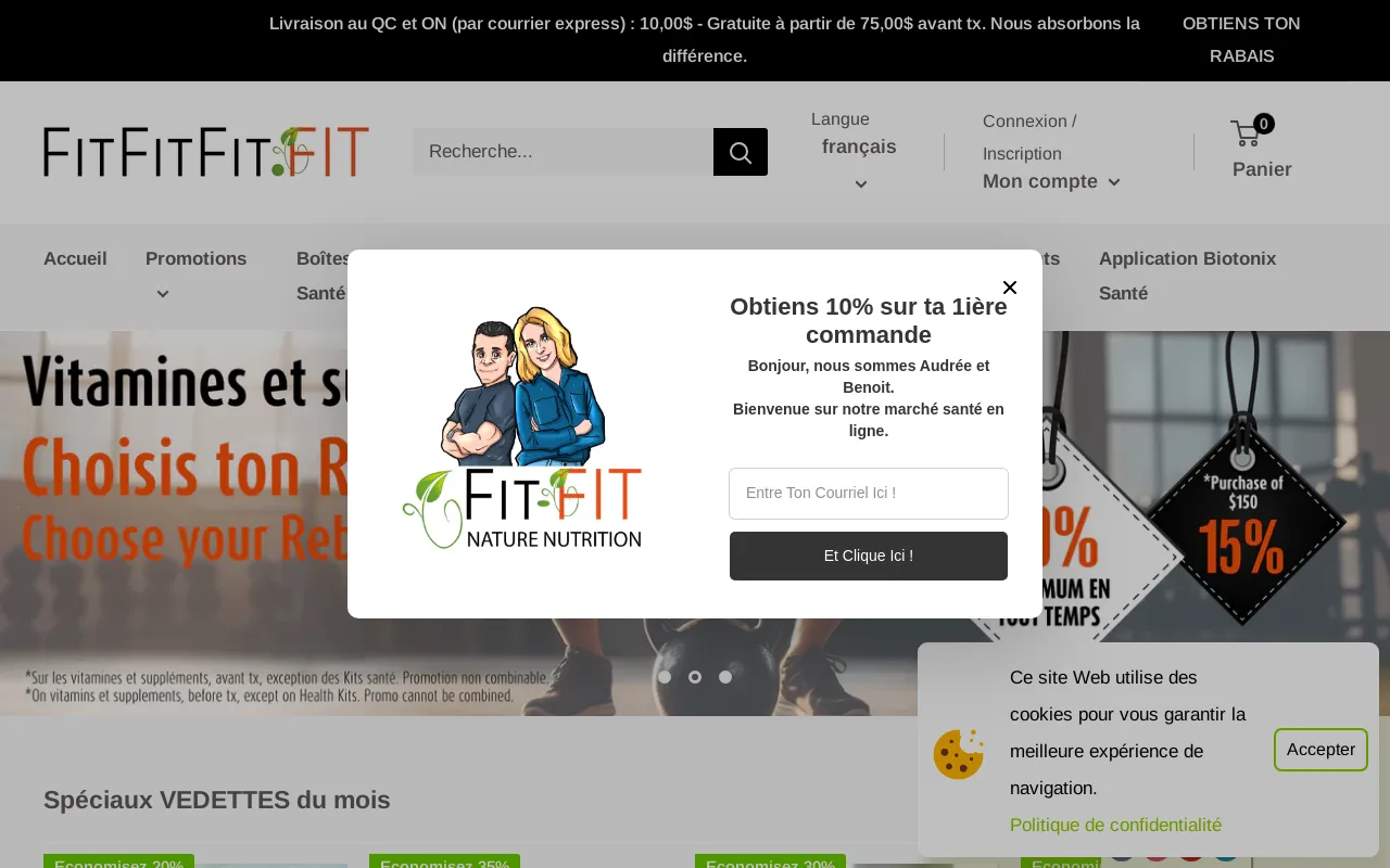 Fitfitfit.fit website screenshot