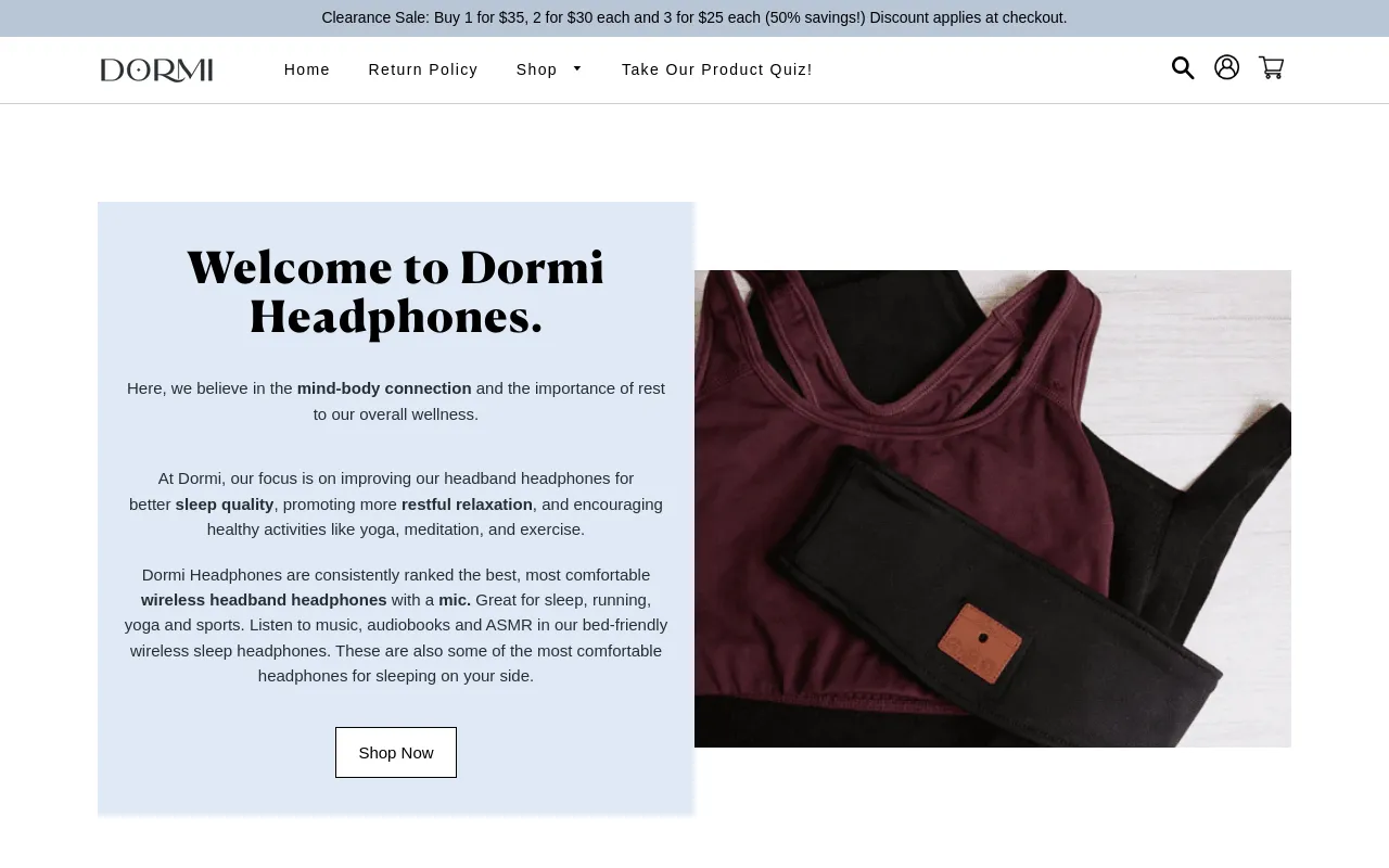 Dormi screenshot