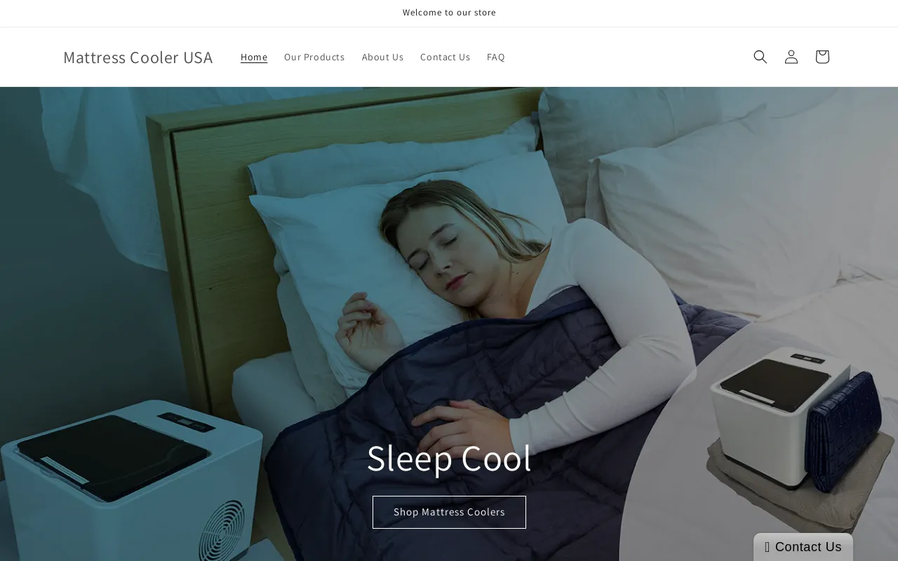 Mattress Cooler USA screenshot