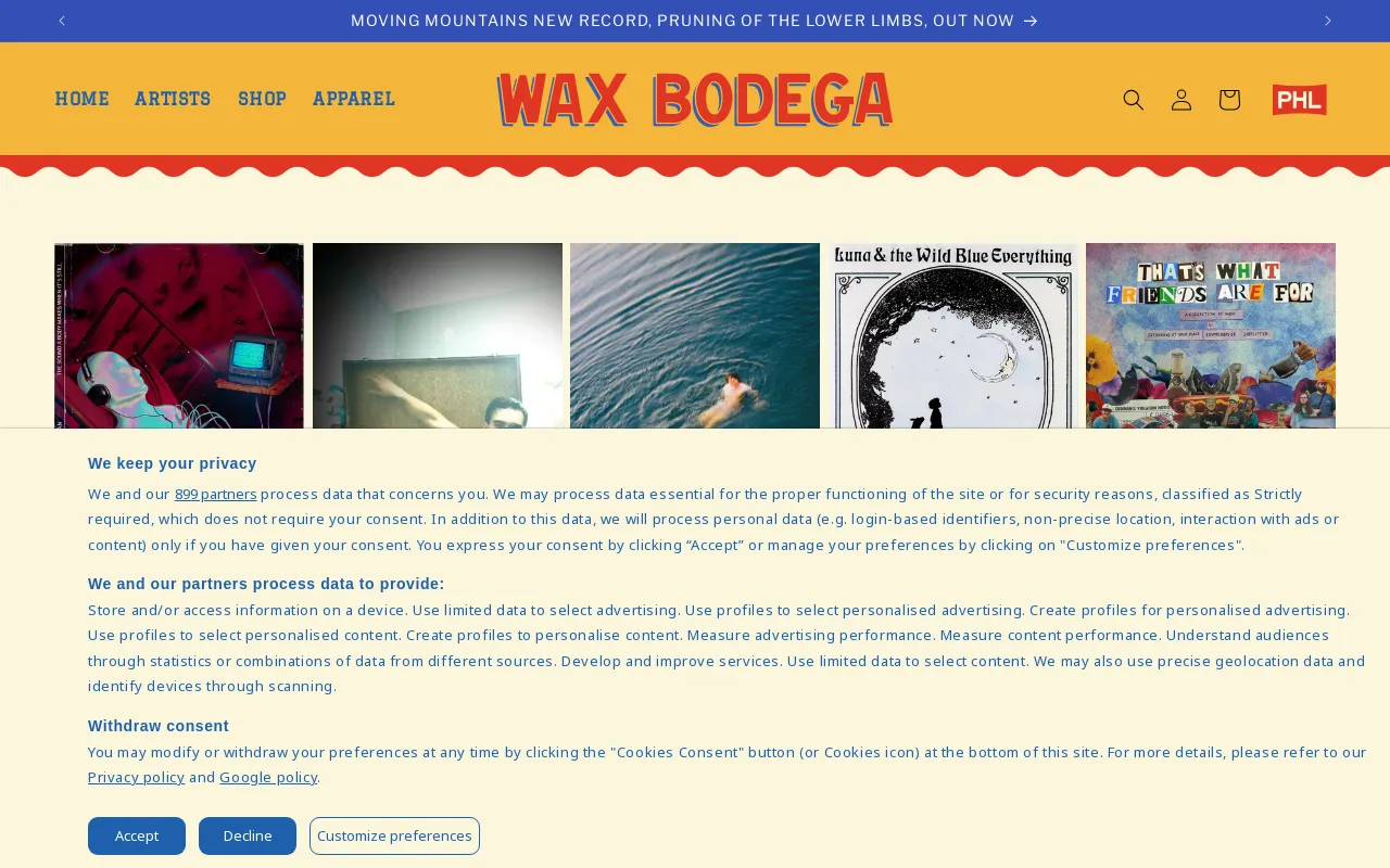 Wax Bodega screenshot