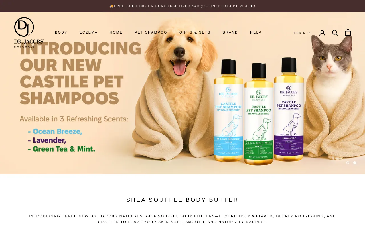 Dr. Jacobs Naturals screenshot