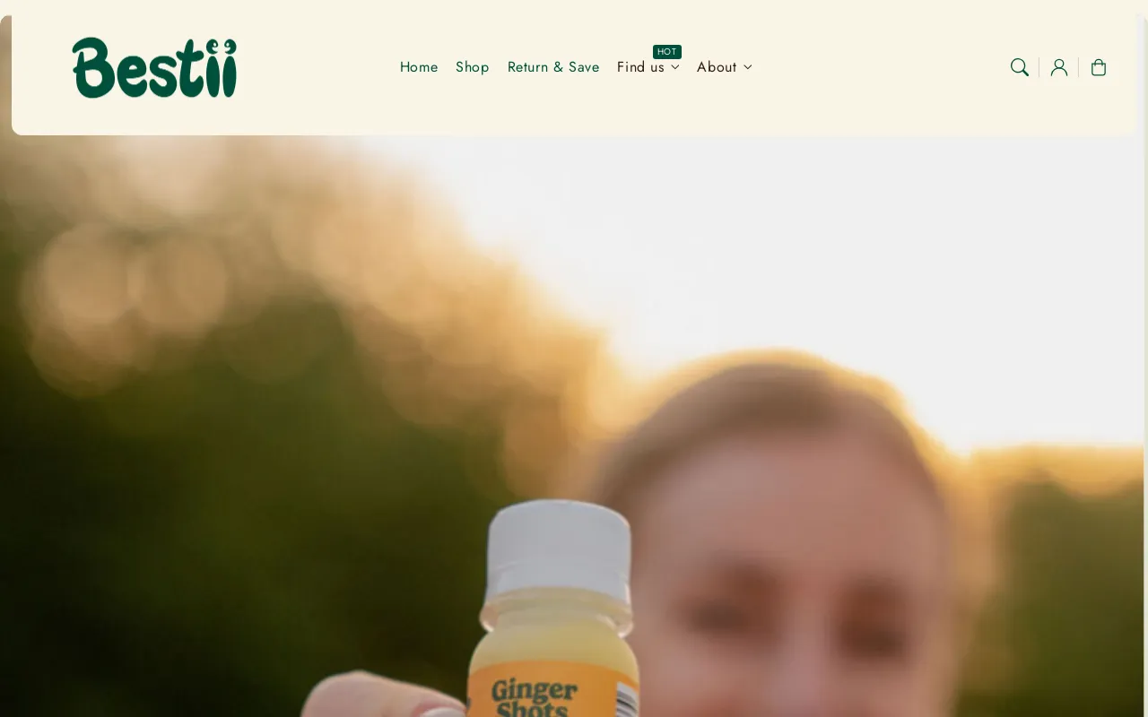 Bestii Beverage Ltd. website screenshot