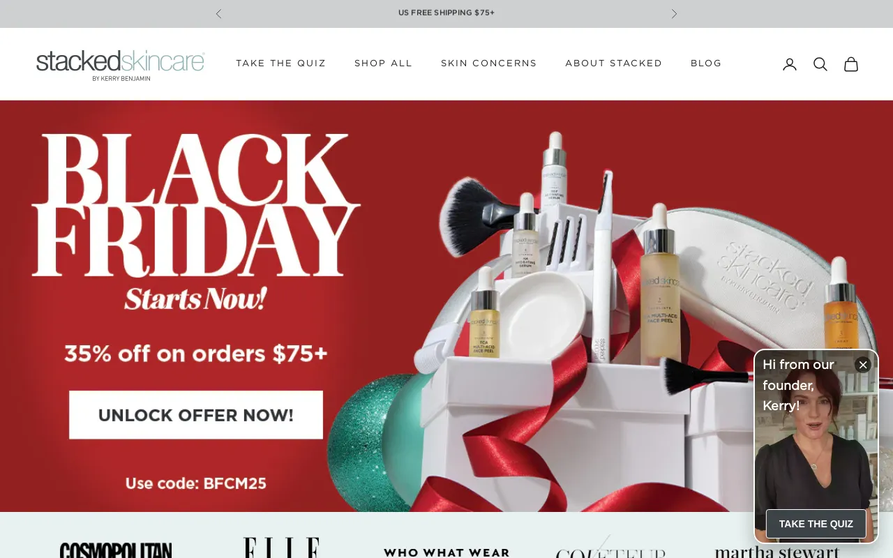 StackedSkincare screenshot