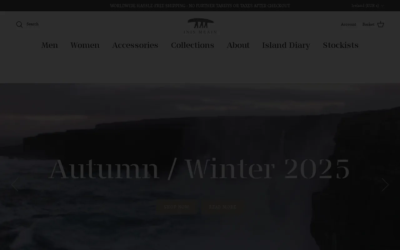 Inis Meáin Knitting Company screenshot