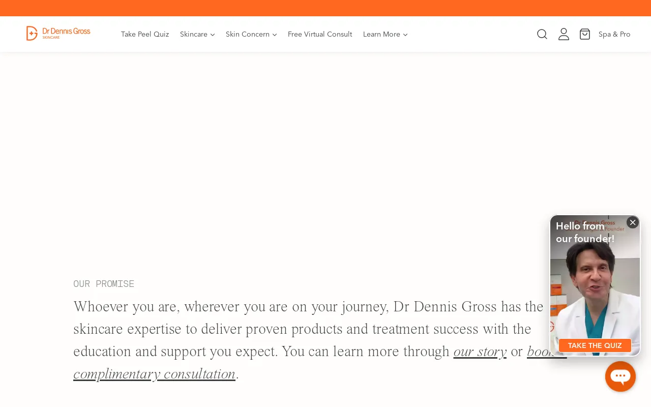Dr Dennis Gross Skincare® screenshot