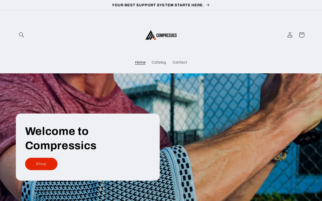 Compressics.com screenshot