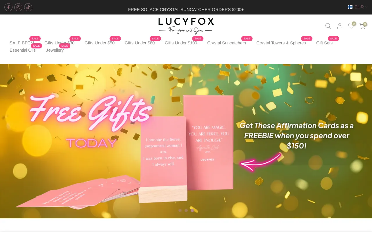 LUCYFOX Aus screenshot