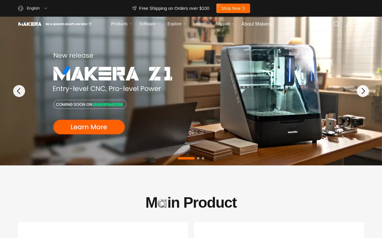 Makera screenshot
