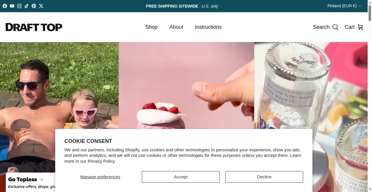 Draft Top screenshot