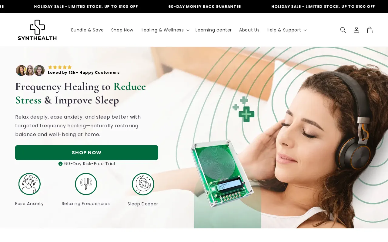 SyntHealth screenshot