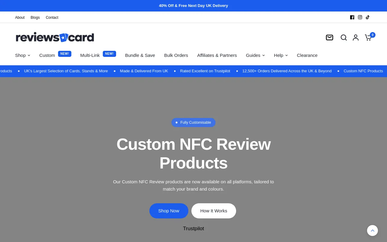 Reviews Card screenshot