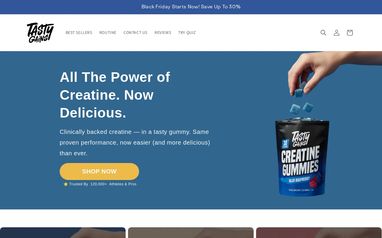 Tasty Gains screenshot