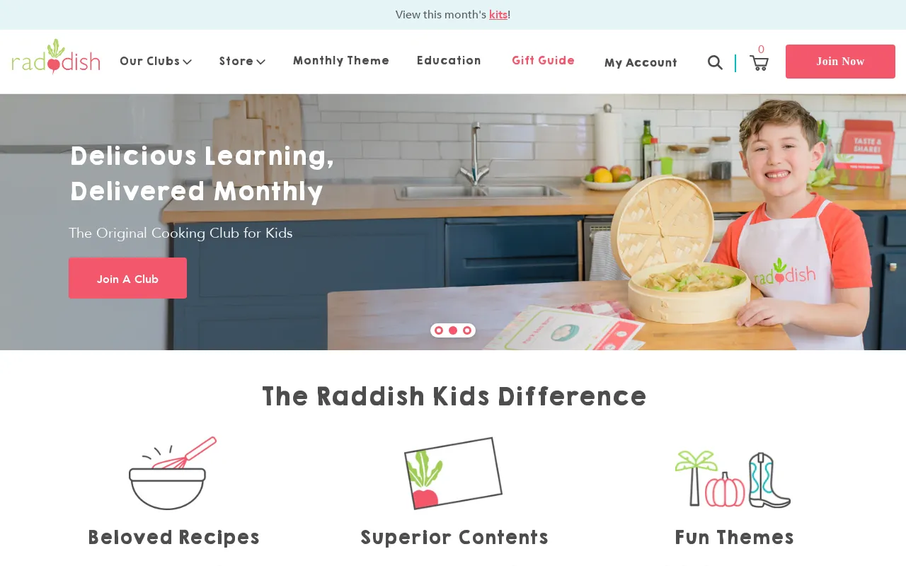 Raddish Kids screenshot