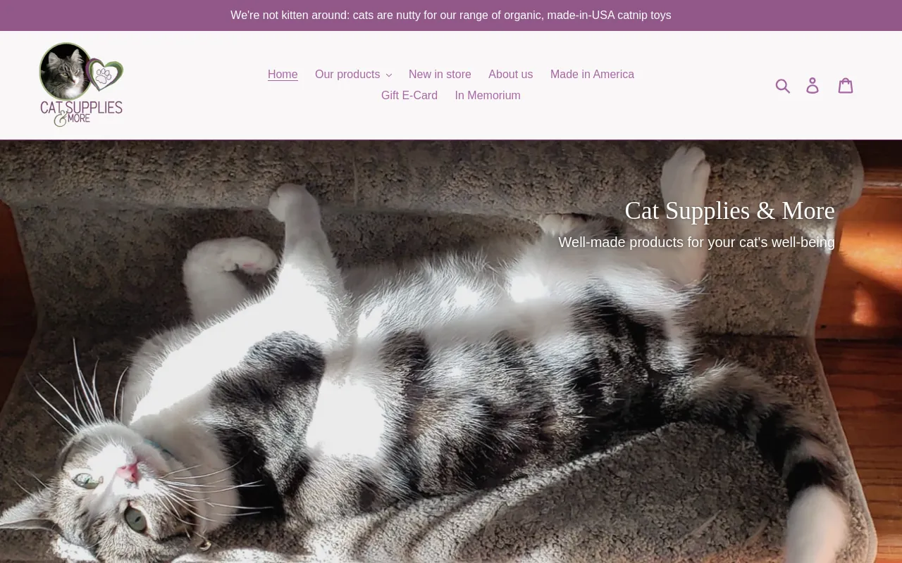 Cat Supplies and More screenshot