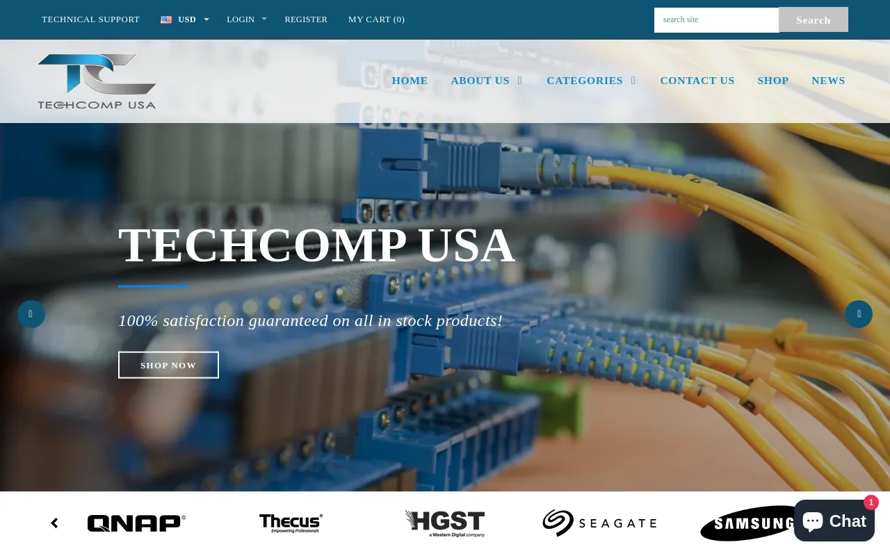 techcompusa.com screenshot