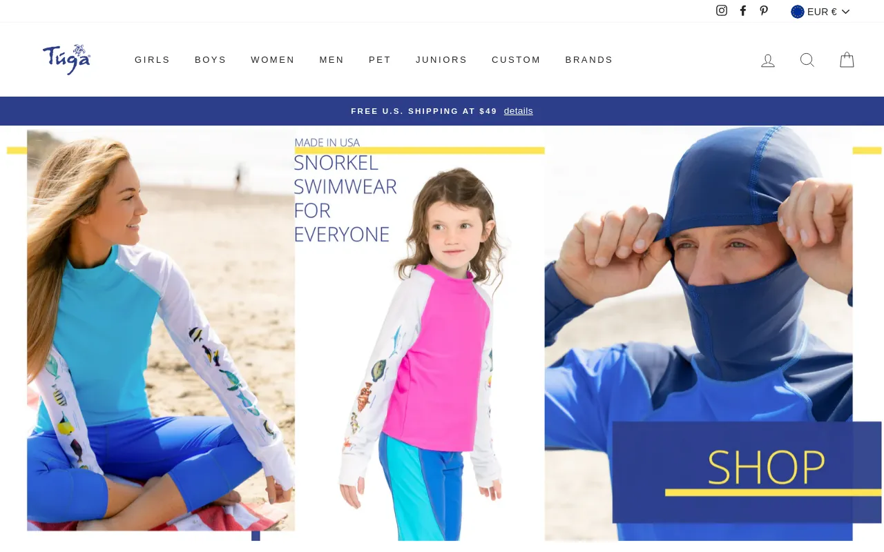 Tuga & Family of Brands screenshot