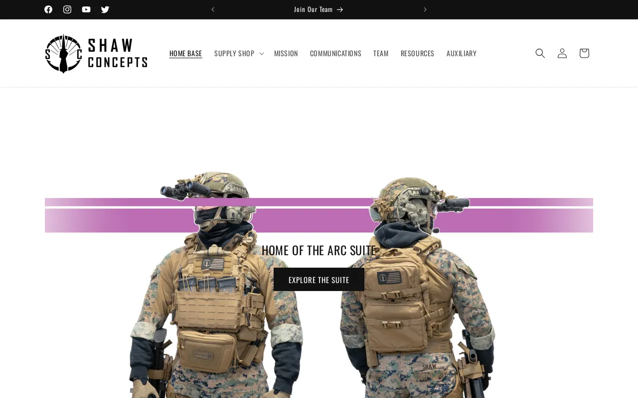 Shaw Concepts screenshot