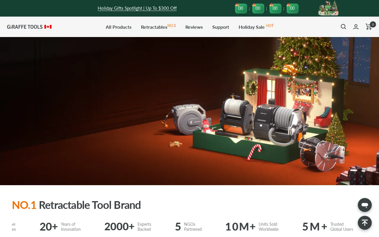 Giraffe Tools CA screenshot