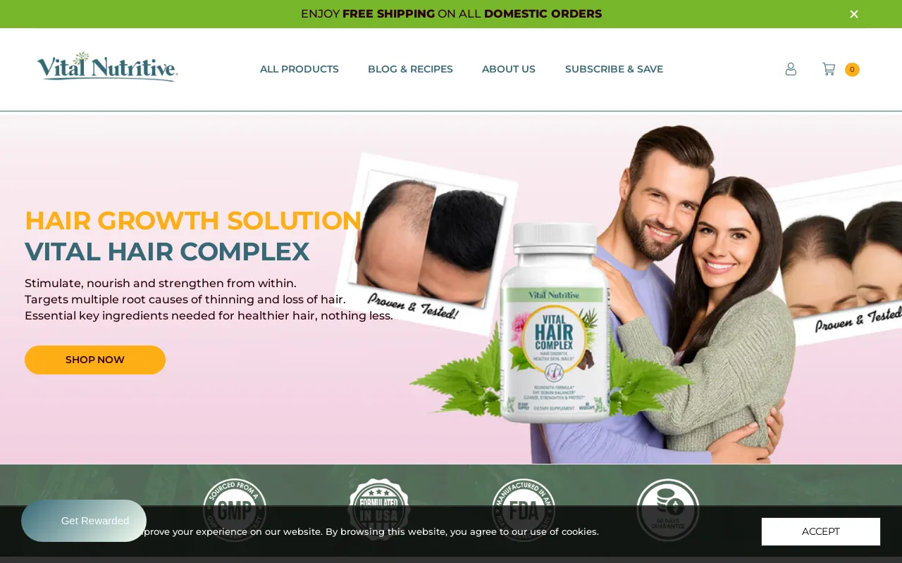 Vital Nutritive screenshot