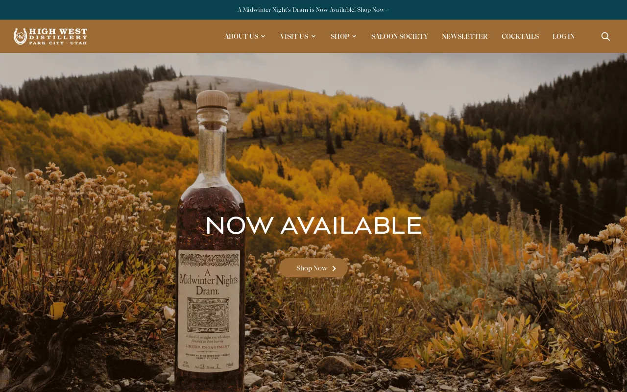 High West Whiskey screenshot
