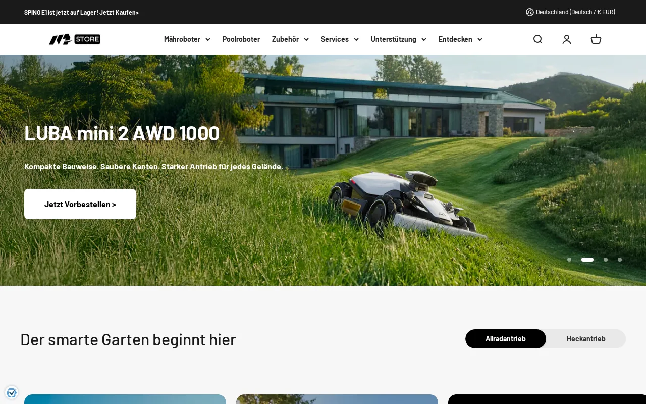 Mammotion DE screenshot
