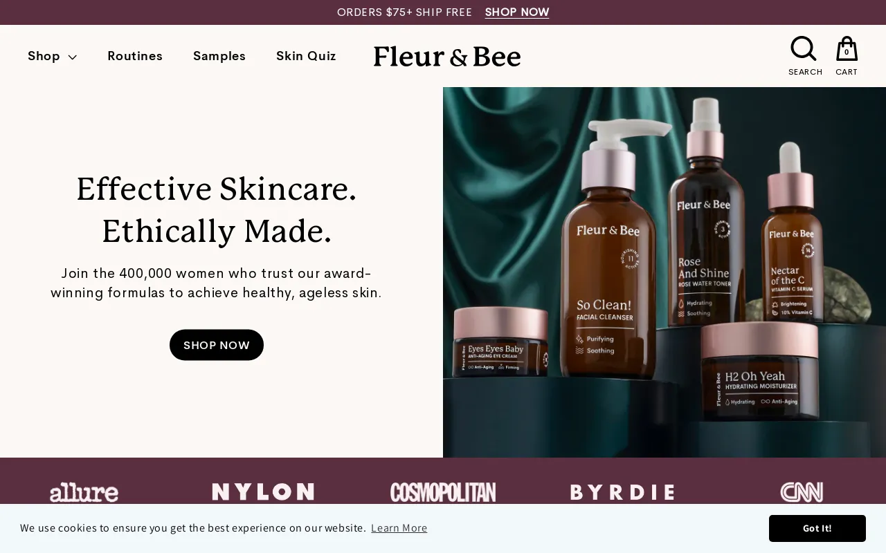 Fleur & Bee screenshot