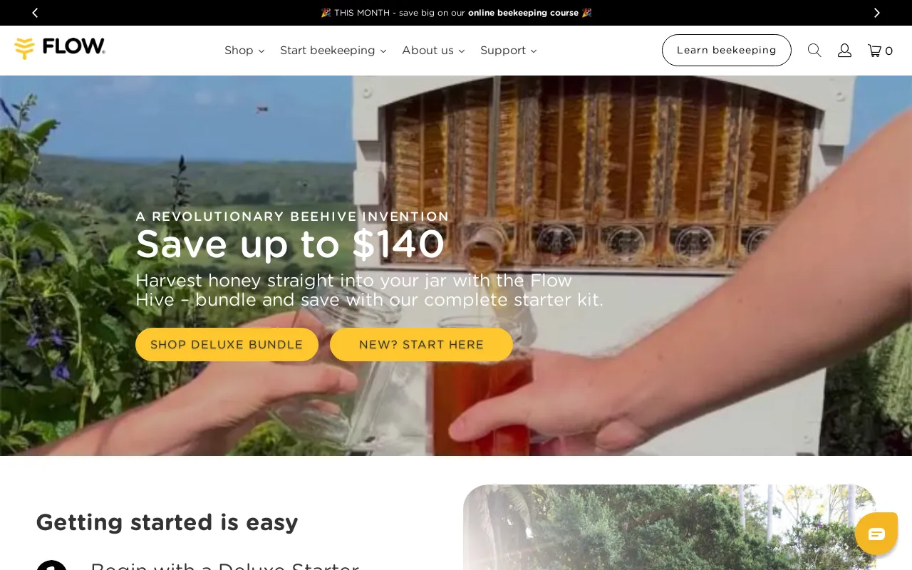 Flow Hive AU screenshot