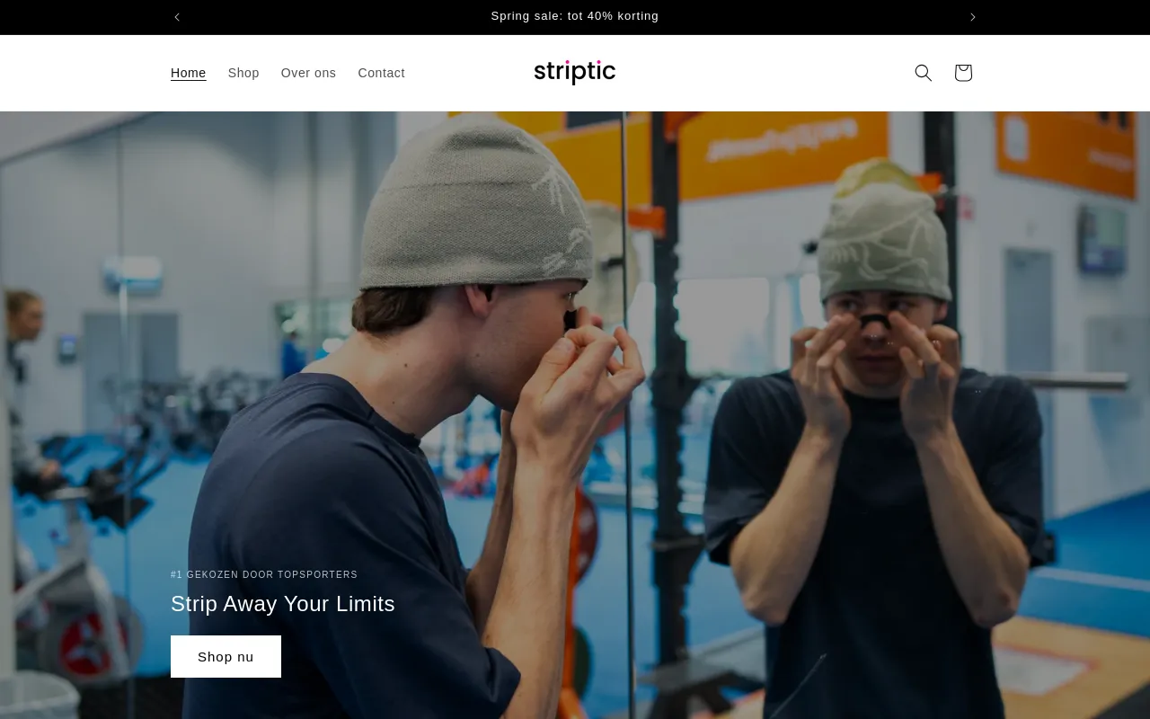 Striptic screenshot
