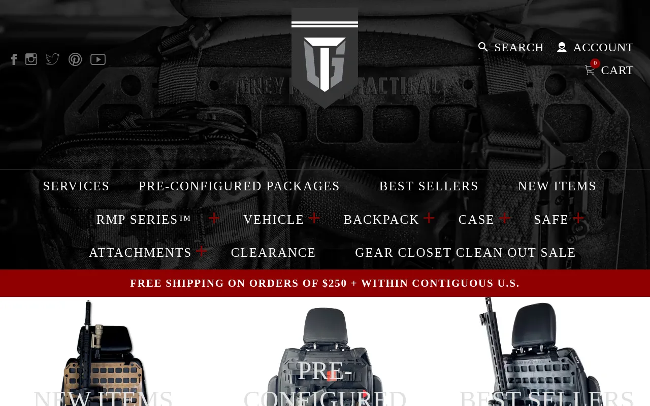 Grey Man Tactical screenshot