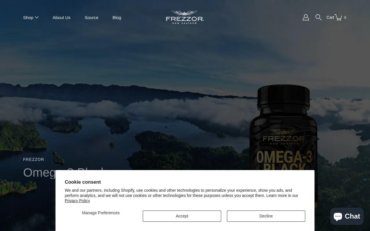 FREZZOR New Zealand NZ screenshot